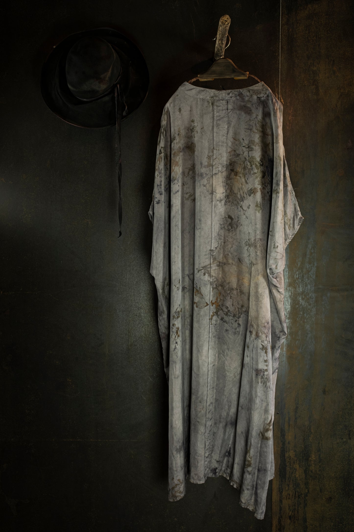 FJLN. 14 twill silk kaftan