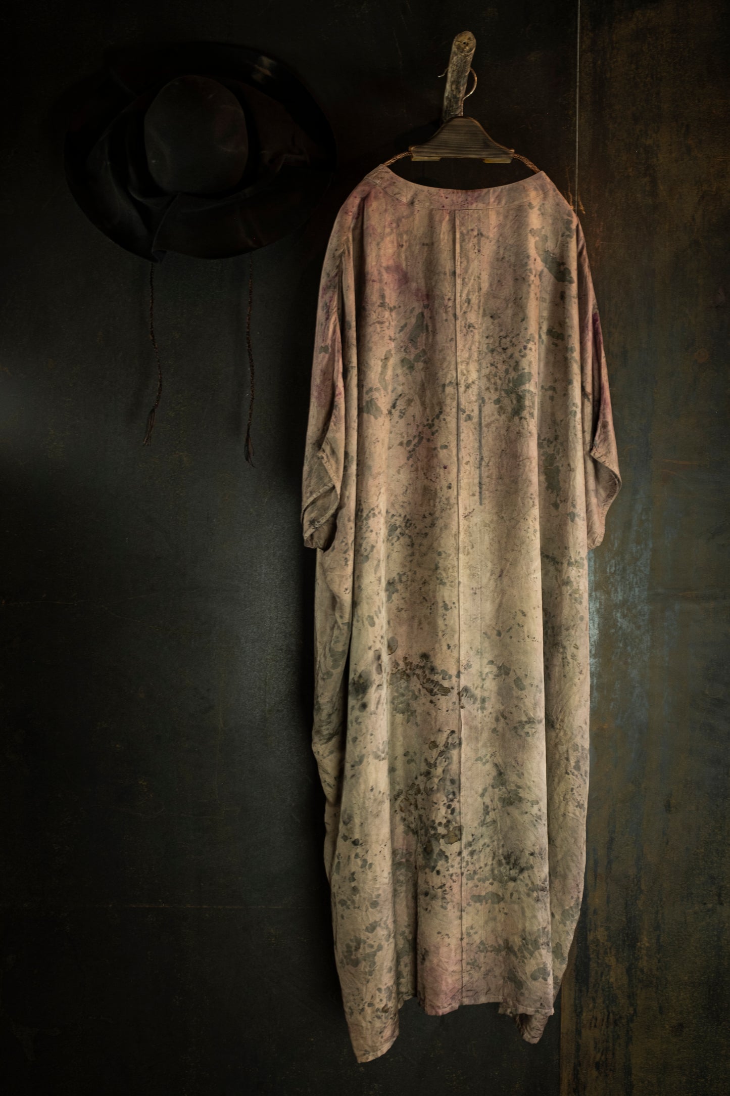 FJLN. 04 twill silk kaftan