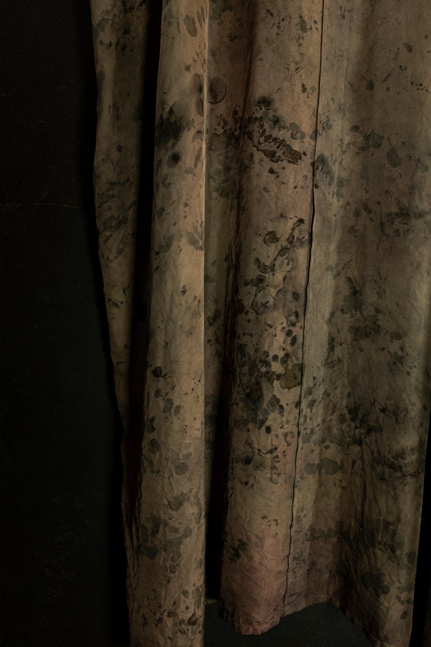 FJLN. 04 twill silk kaftan