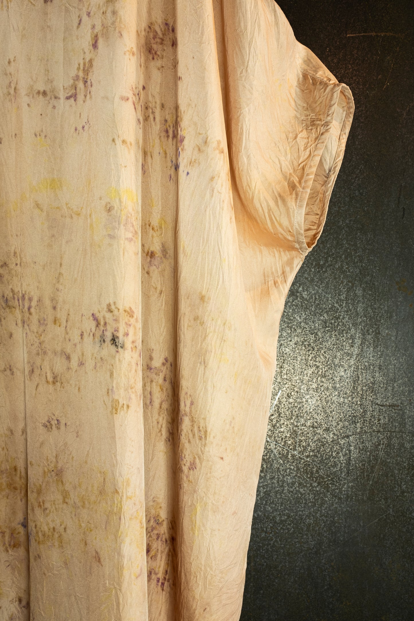 FJLN. 17 satin silk kaftan