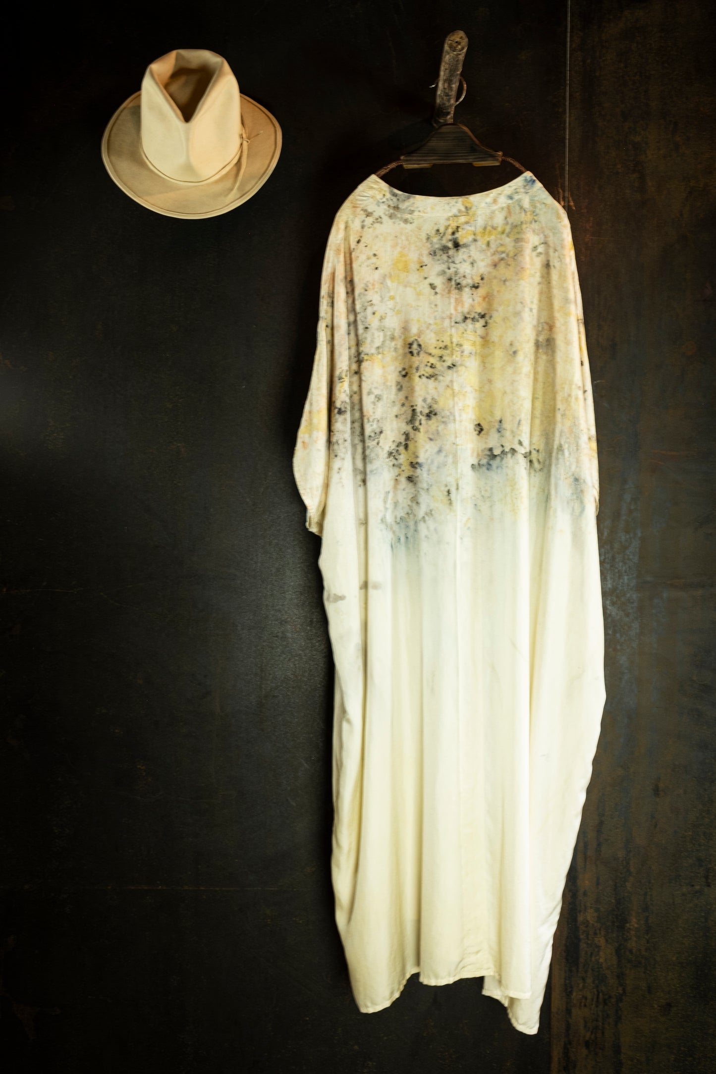 FJLN. 18 twill silk kaftan
